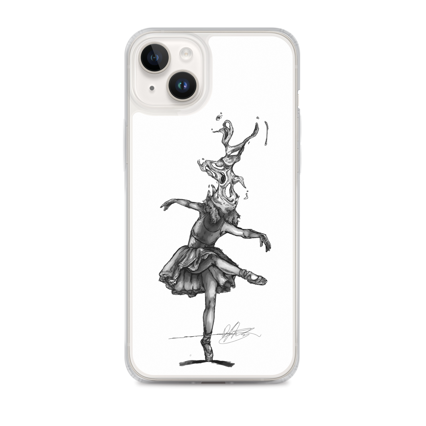 Melting Dancer iPhone Case