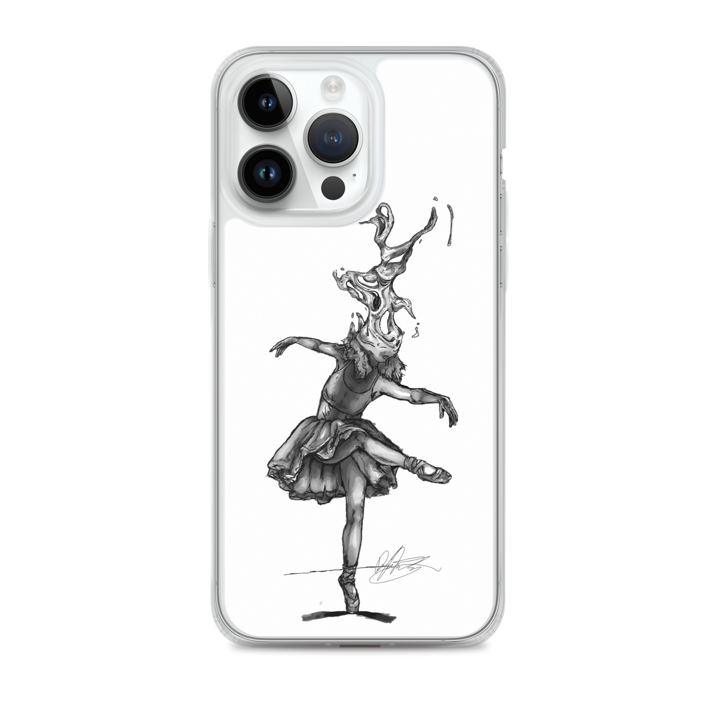 Melting Dancer iPhone Case